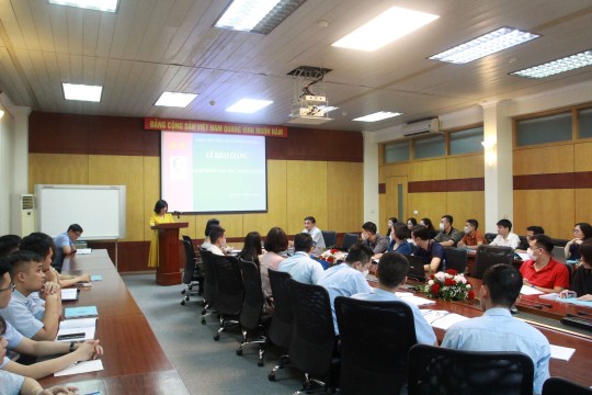 HANEL TỔ CHỨC LỚP BỒI DƯỠNG NHẬN THỨC VỀ ĐẢNG CHO QUẦN CHÚNG ƯU TÚ NĂM 2022